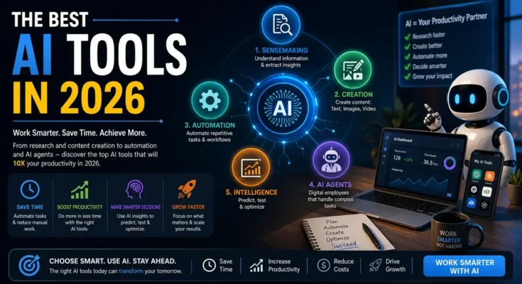 Top AI tools to use in 2026